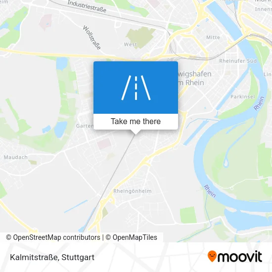 Карта Kalmitstraße