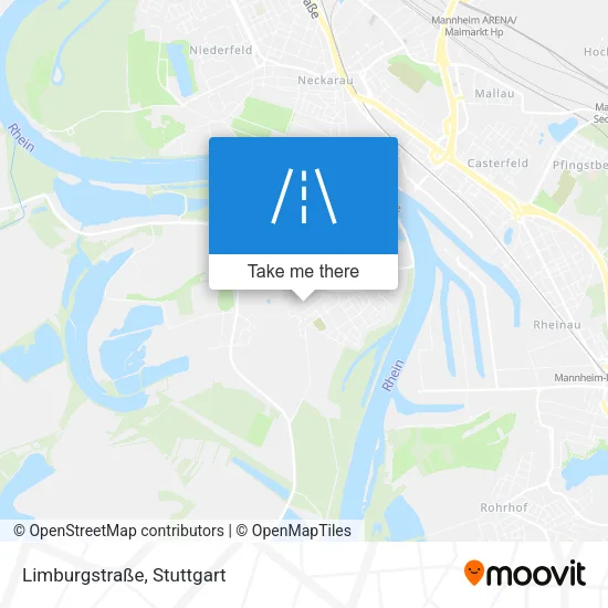 Карта Limburgstraße