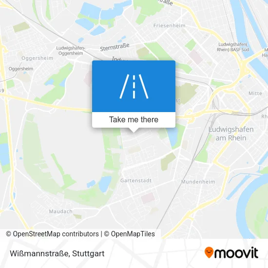 Карта Wißmannstraße