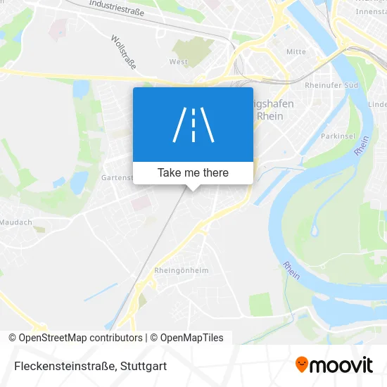 Карта Fleckensteinstraße