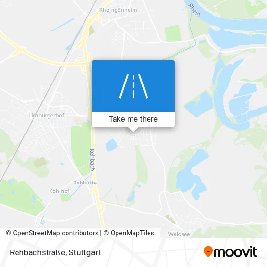 Карта Rehbachstraße