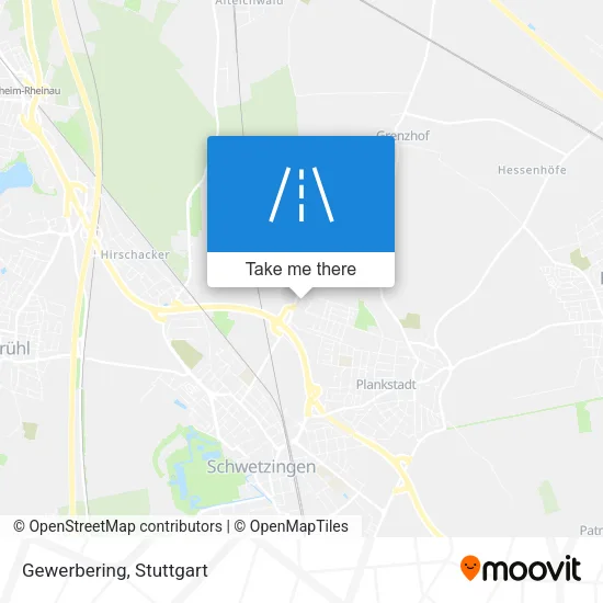 Карта Gewerbering