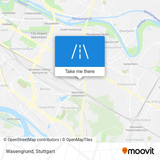 Карта Wasengrund