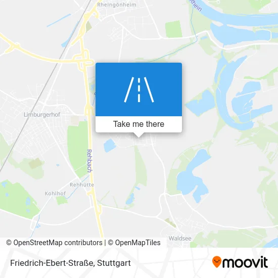 Карта Friedrich-Ebert-Straße