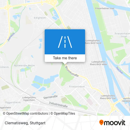 Карта Clematisweg