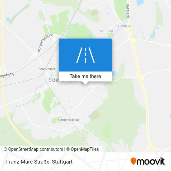 Карта Franz-Marc-Straße