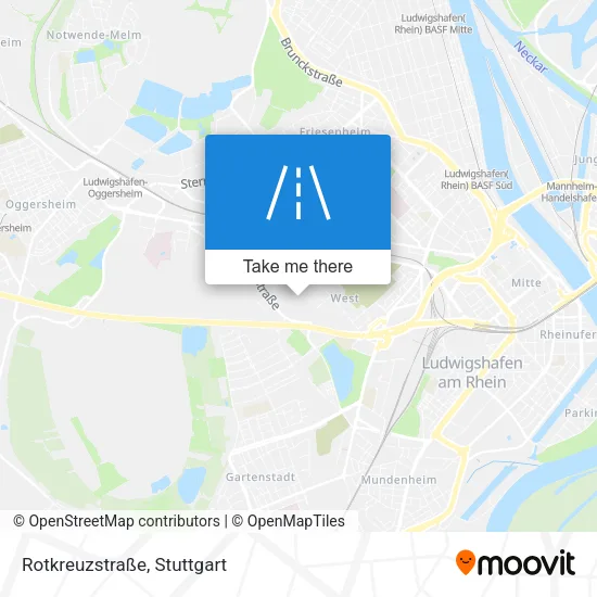 Карта Rotkreuzstraße
