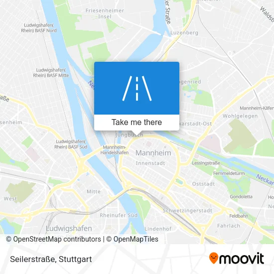 Карта Seilerstraße