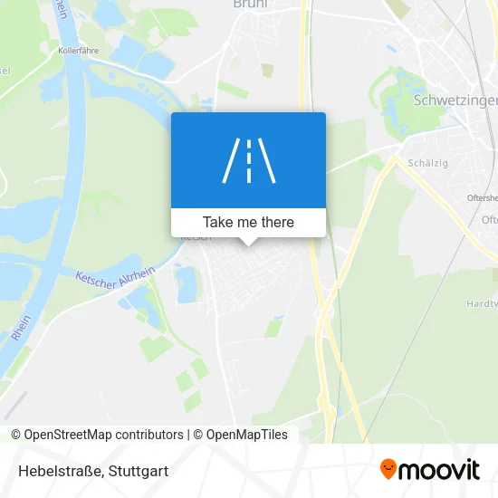Карта Hebelstraße