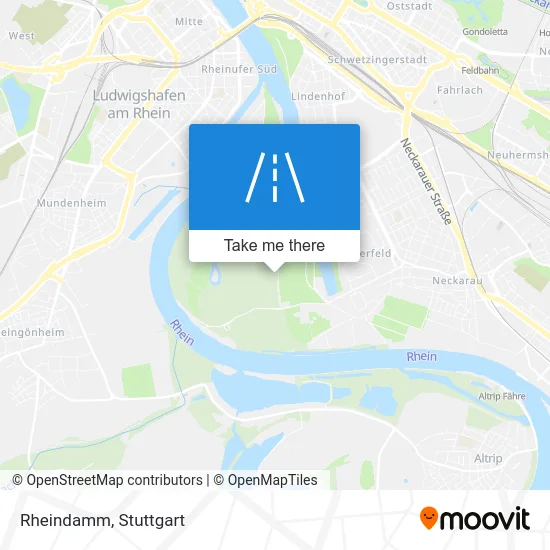 Карта Rheindamm