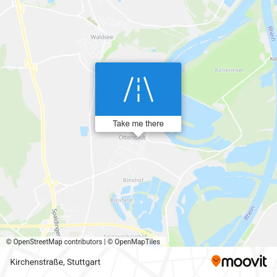 Карта Kirchenstraße