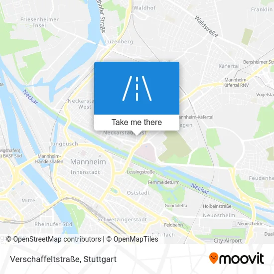 Карта Verschaffeltstraße