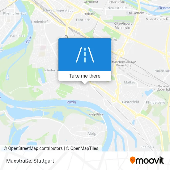 Карта Maxstraße