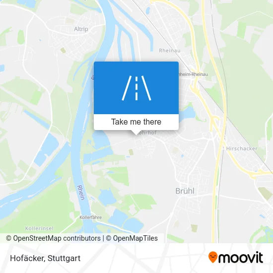 Карта Hofäcker