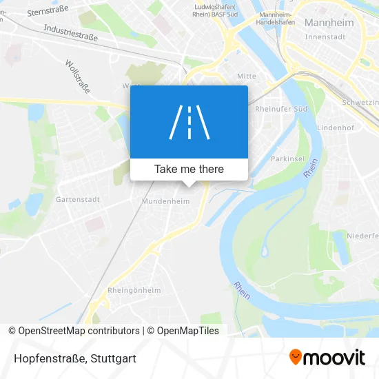 Карта Hopfenstraße