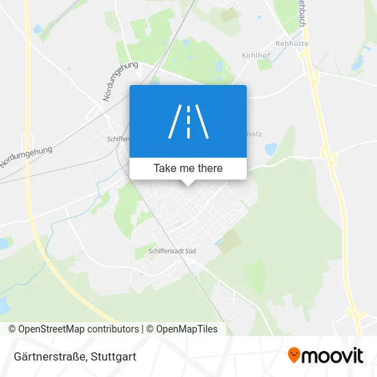Карта Gärtnerstraße