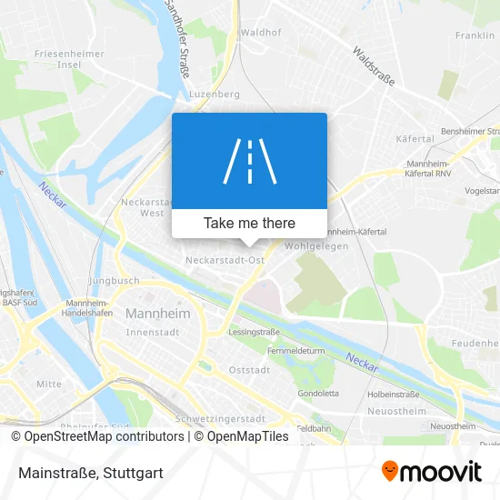 Карта Mainstraße