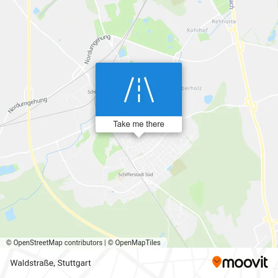 Карта Waldstraße