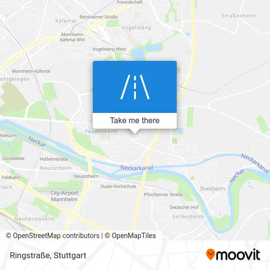 Карта Ringstraße