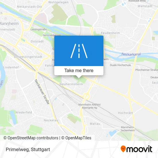 Карта Primelweg