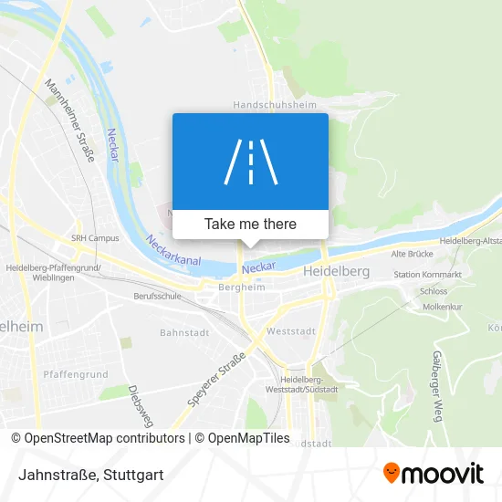 Карта Jahnstraße