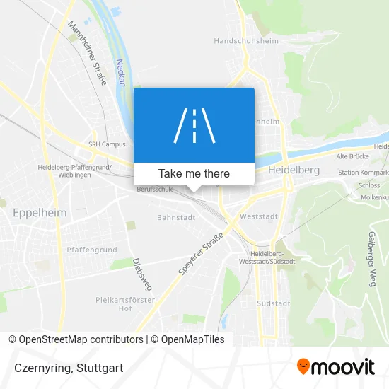 Карта Czernyring