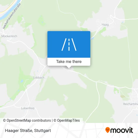 Карта Haager Straße