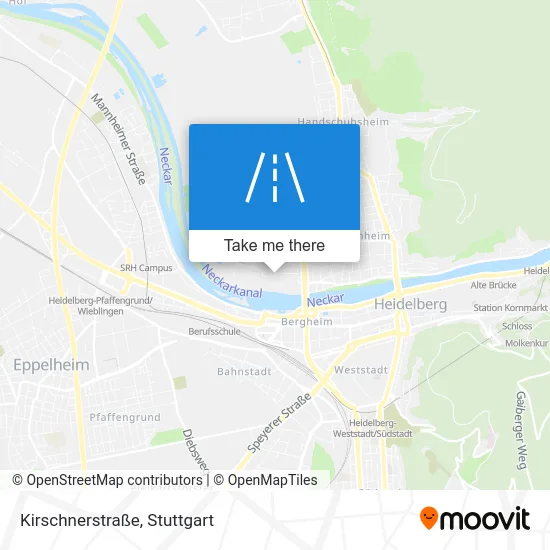 Карта Kirschnerstraße