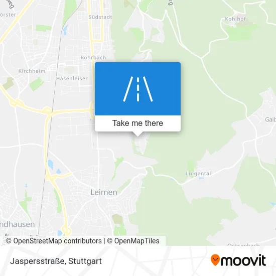 Карта Jaspersstraße