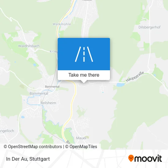 Карта In Der Au