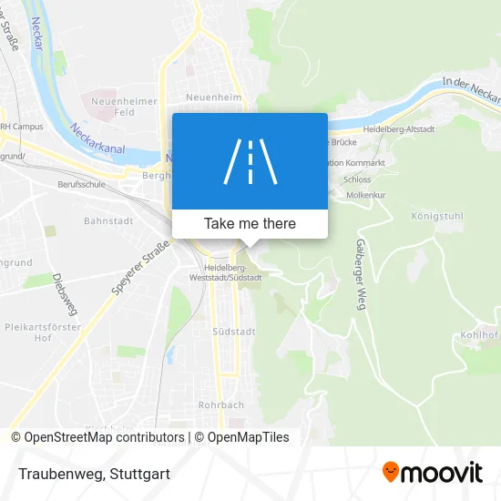 Карта Traubenweg