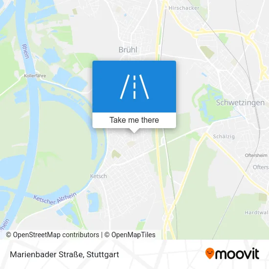 Карта Marienbader Straße