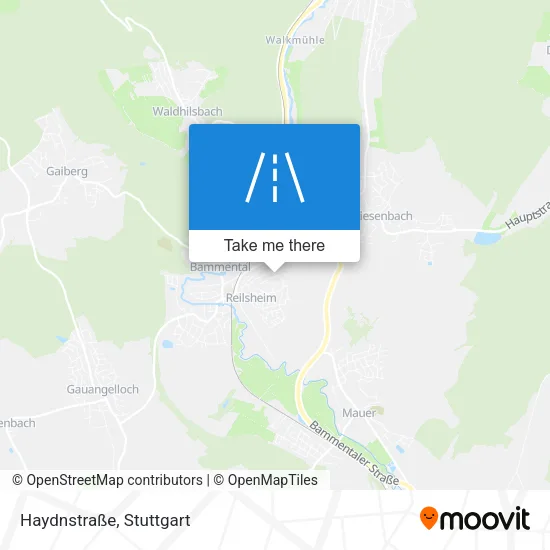 Карта Haydnstraße