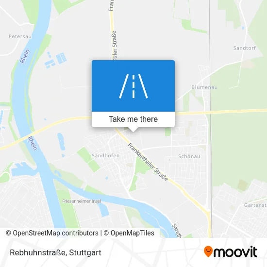 Карта Rebhuhnstraße
