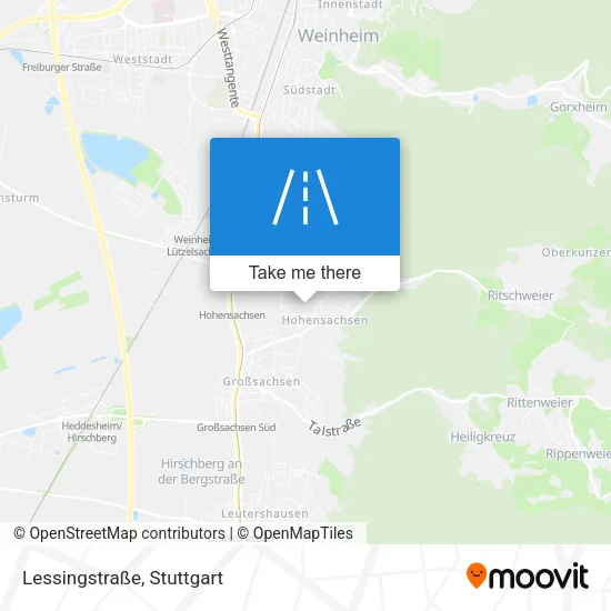 Карта Lessingstraße