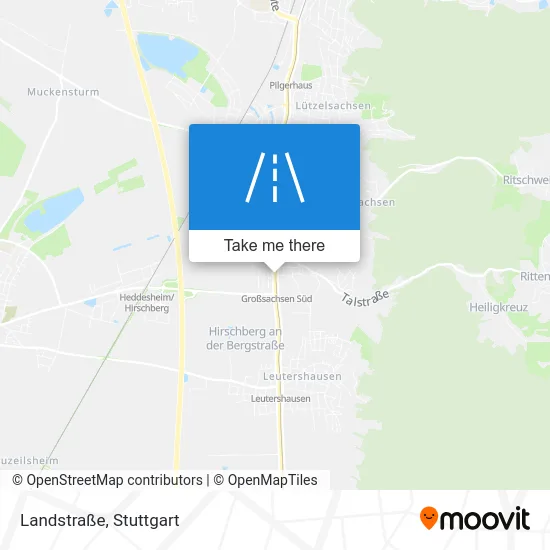 Карта Landstraße