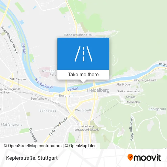Карта Keplerstraße