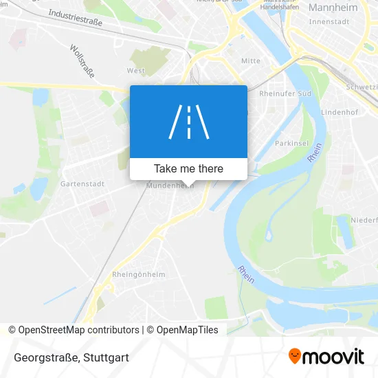 Карта Georgstraße