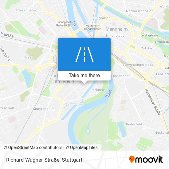 Карта Richard-Wagner-Straße