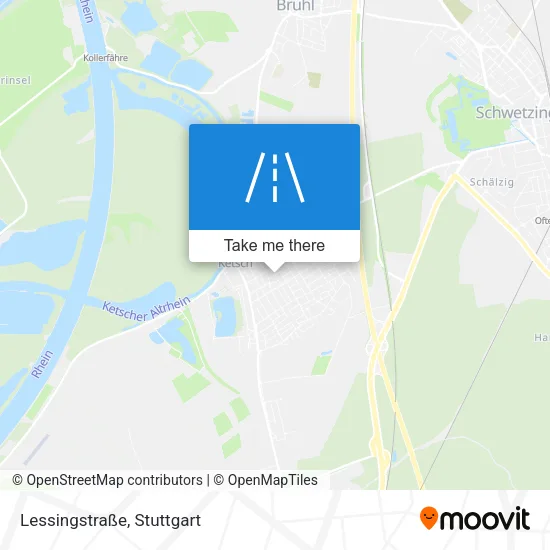 Карта Lessingstraße