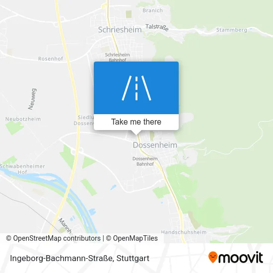 Карта Ingeborg-Bachmann-Straße