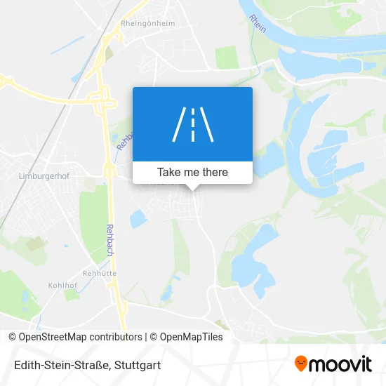 Карта Edith-Stein-Straße