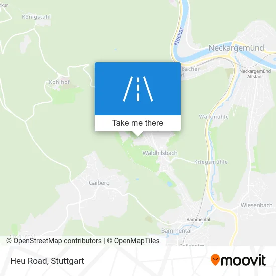 Heuweg map
