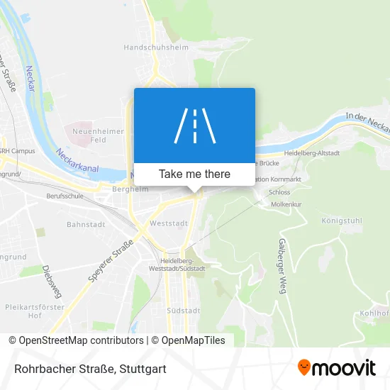Rohrbacher Straße map