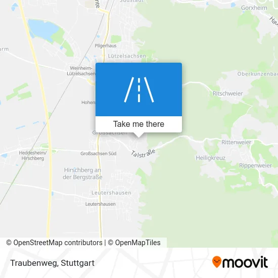 Карта Traubenweg