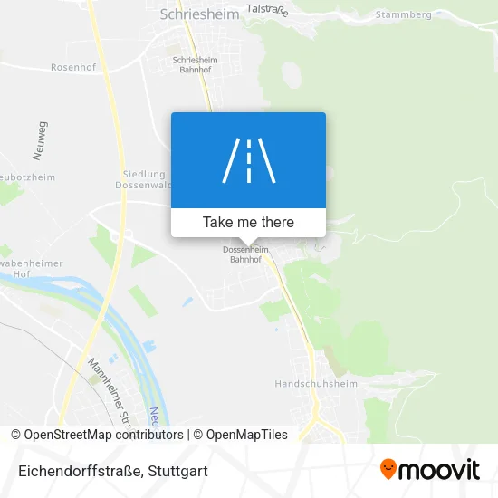 Карта Eichendorffstraße