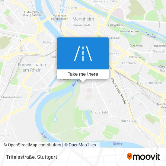 Карта Trifelsstraße