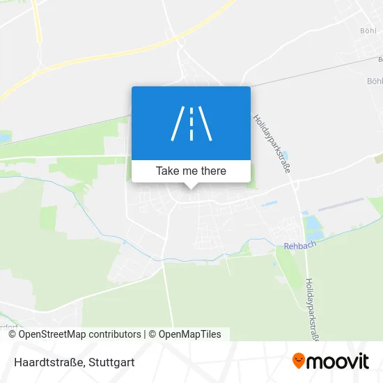 Карта Haardtstraße