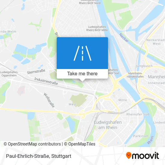 Карта Paul-Ehrlich-Straße