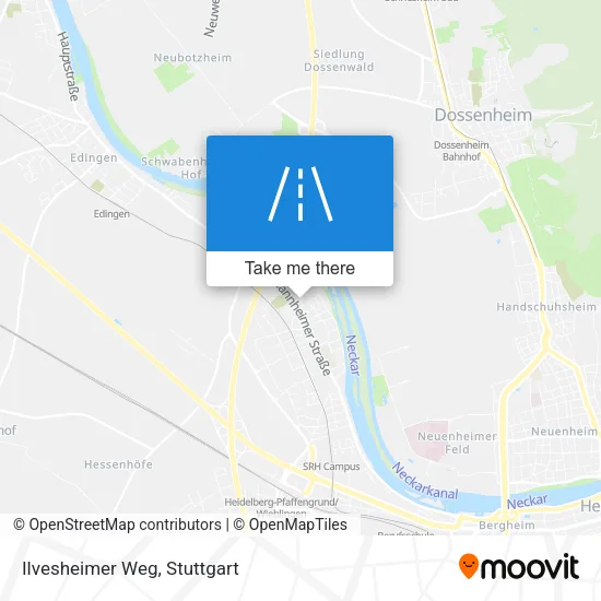Карта Ilvesheimer Weg